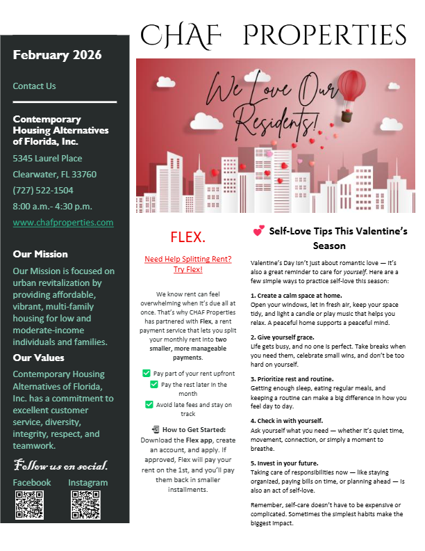 February 2026 newsletter thumbnail